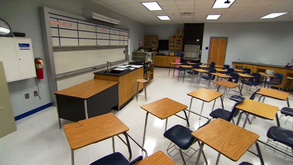 reopening of classes in North carolina